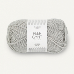 Sandnes Garn Peer Gynt light grey mottled