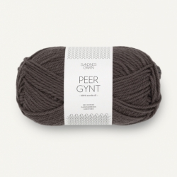 Sandnes Garn Peer Gynt brun lakris
