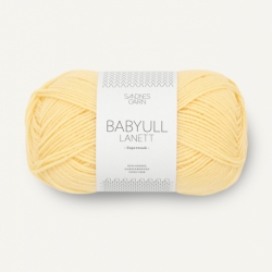 Sandnes Garn Babyull Lanett light yellow