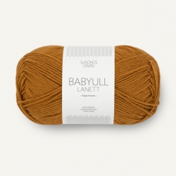 Sandnes Garn Babyull Lanett mustard