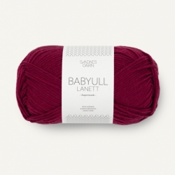 Sandnes Garn Babyull Lanett wine