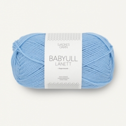 Sandnes Garn Babyull Lanett blue