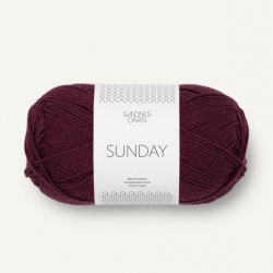 Sandnes Garn Sunday deep burgundy