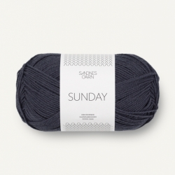 Sandnes Garn Sunday dark grey blue