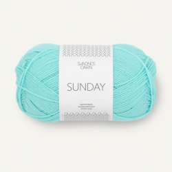 Sandnes Garn Sunday bla turkis