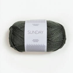 Sandnes Garn Sunday dusted olive green