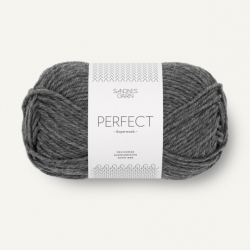 Sandnes Garn Perfect dark grey mottled