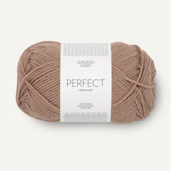 Sandnes Garn Perfect lys brunmelert