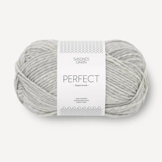 Sandnes Garn Perfect lys gramelert
