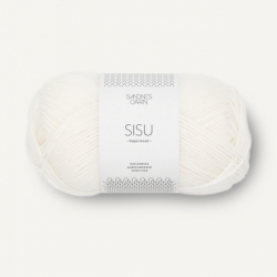 Sandnes Garn Sisu white