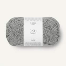 Sandnes Garn Sisu grey mottled