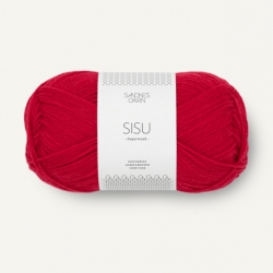 Sandnes Garn Sisu red