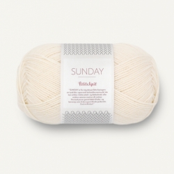 Sandnes Garn Sunday by PetiteKnit whipped cream