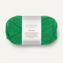 Sandnes Garn Sunday by PetiteKnit statement green