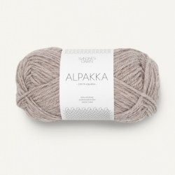 Sandnes Garn Alpakka beige mottled