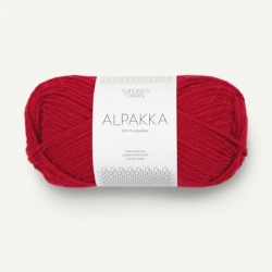 Sandnes Garn Alpakka red