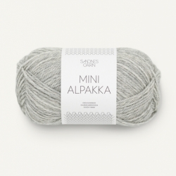 Sandnes Garn Mini Alpakka light grey mottled