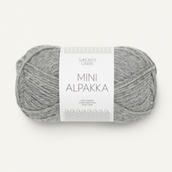 Sandnes Garn Mini Alpakka grey mottled