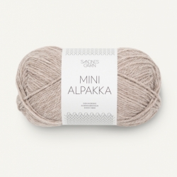 Sandnes Garn Mini Alpakka beige mottled