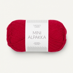 Sandnes Garn Mini Alpakka red