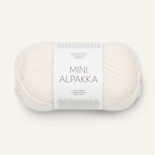 Sandnes Garn Mini Alpakka white