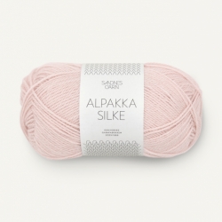 Sandnes Garn Alpakka Silke powder pink
