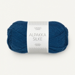 Sandnes Garn Alpakka Silke ink blue
