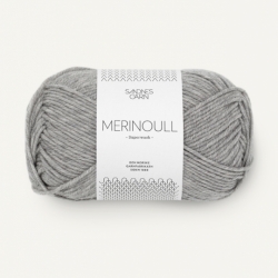 Sandnes Garn Merinoull grey mottled
