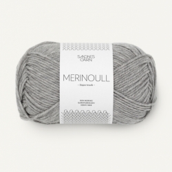 Sandnes Garn Merinoull grey mottled