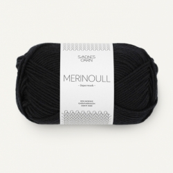 Sandnes Garn Merinoull black