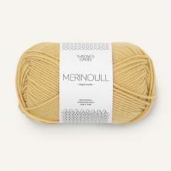 Sandnes Garn Merinoull gul