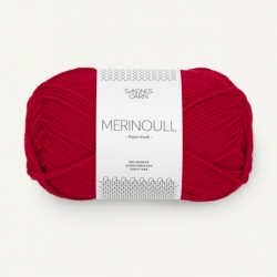 Sandnes Garn Merinoull red