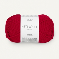 Sandnes Garn Merinoull red