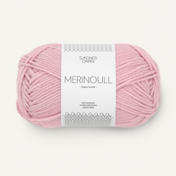 Sandnes Garn Merinoull covered pink