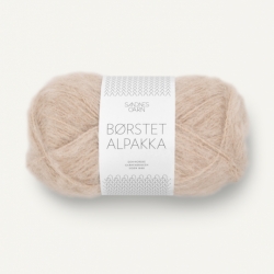 Sandnes Garn Borstet Alpakka beige