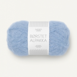 Sandnes Garn Borstet Alpakka light blue