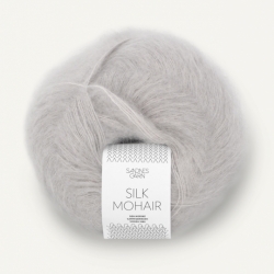 Sandnes Garn Silk Mohair light grey