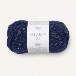 Sandnes Garn Alpakka Ull marinebla tweed