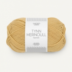 Sandnes Garn Tynn Merinoull gul