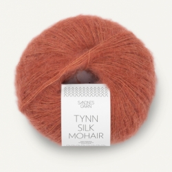 Sandnes Garn Tynn Silk Mohair lys kobberbrun