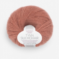 Sandnes Garn Tynn Silk Mohair støvet plommerosa