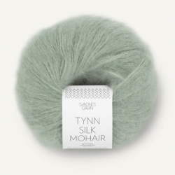 Sandnes Garn Tynn Silk Mohair støvet lys grønn