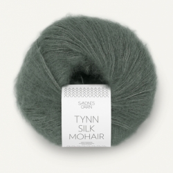 Sandnes Garn Tynn Silk Mohair støvet olivengrønn