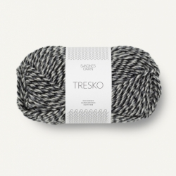 Sandnes Garn Tresko grey/white/black