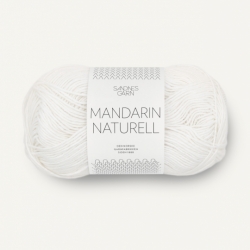 Sandnes Garn Mandarin Naturell white