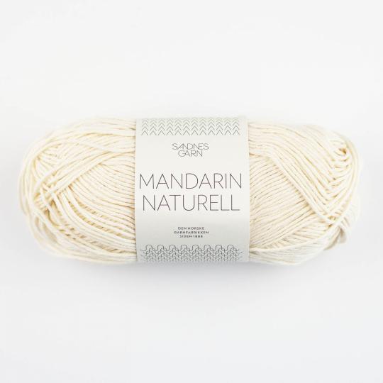 Sandnes Garn Mandarin Naturell white