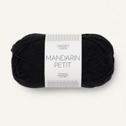 Sandnes Garn Mandarin Petit black