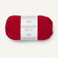 Sandnes Garn Mandarin Petit dark red