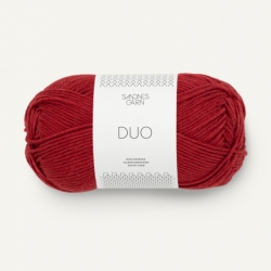 Sandnes Garn Duo dyp red