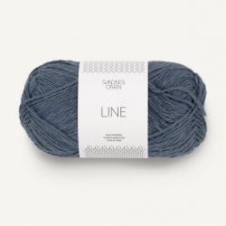 Sandnes Garn Line dark greyblue